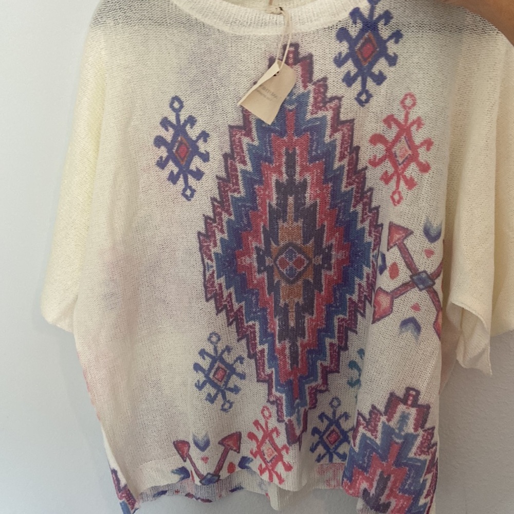 Aztec knit sweater - Picture 2 of 3